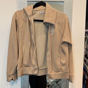 BNP Paribas Tan Zip-Up Jacket